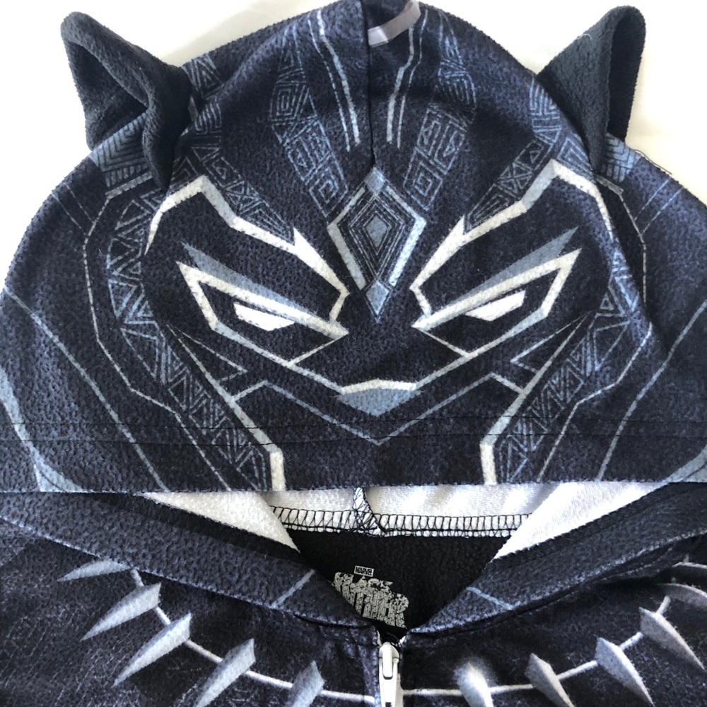 Blank panther one-piece pajamas